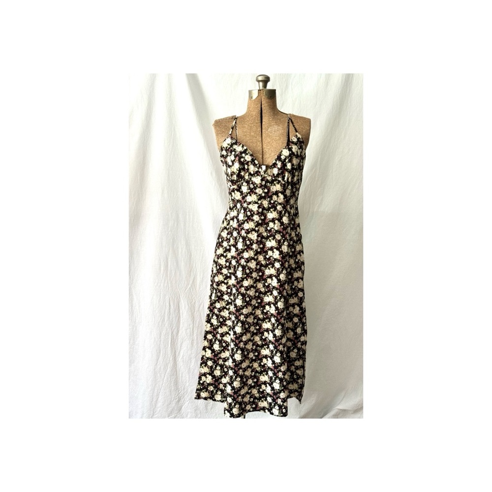 Floral Tie Back Dress By Forever 21